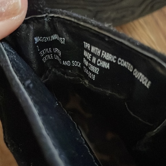 Steve Madden black sparkle fringe bootie - Picture 8 of 8